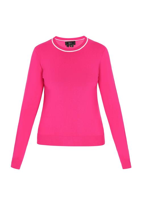 faina Pullover  pink / hvid