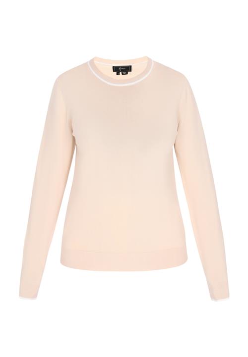 faina Pullover  nude / hvid