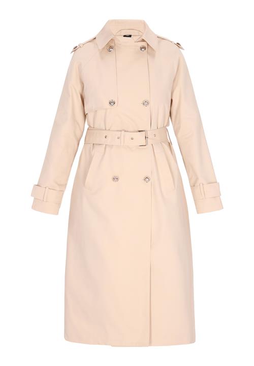 faina Overgangsfrakke  lysebeige