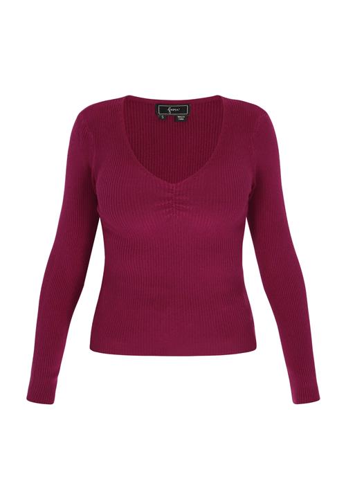 faina Pullover 'Comfortable'  burgunder