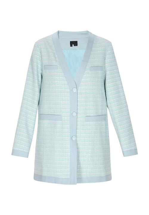 DreiMaster Klassik Overgangsfrakke 'Classic Look'  pastelblå