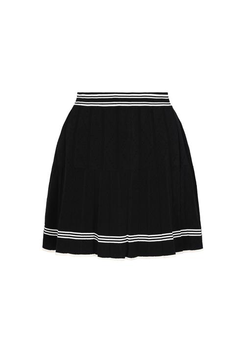 DreiMaster Maritim Nederdel  sort / hvid