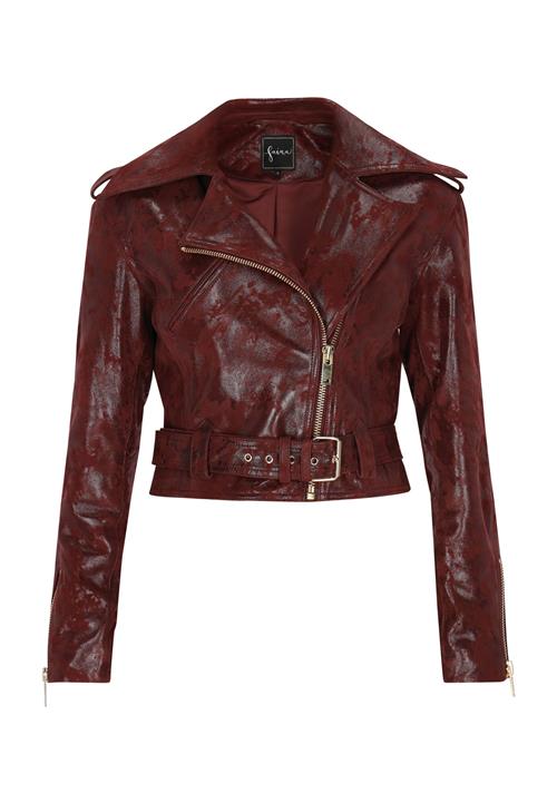 faina Overgangsjakke  burgunder