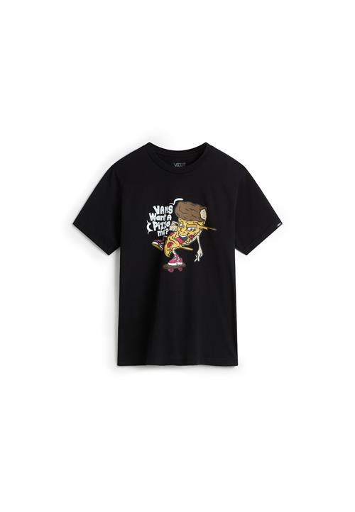 VANS Bluser & t-shirts 'Pizza Me'  mørkebrun / gul / sort / hvid