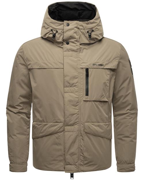 STONE HARBOUR Vinterjakke  brun