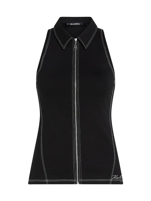 Karl Lagerfeld Bluse  sort