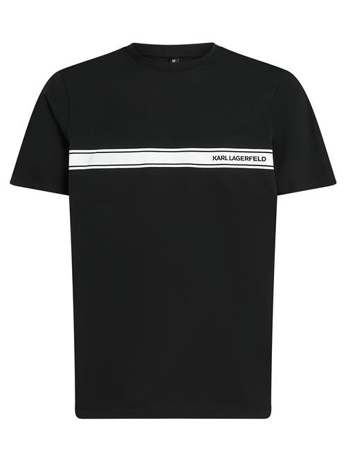 Karl Lagerfeld Bluser & t-shirts  sort / offwhite