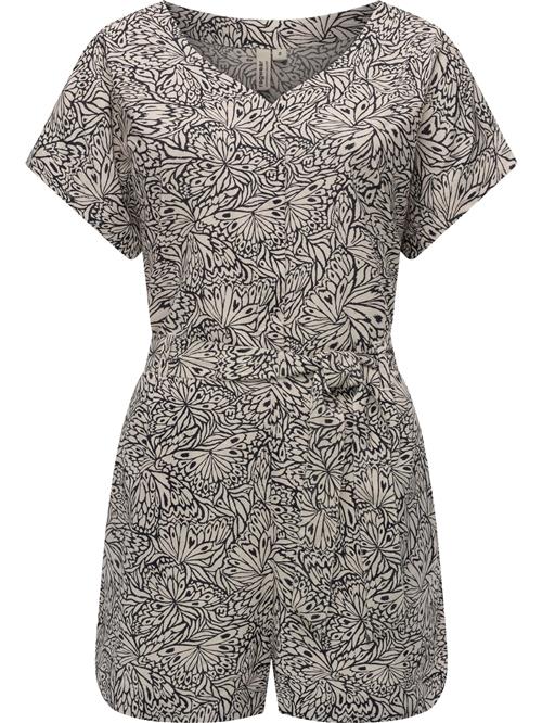 Ragwear Jumpsuit 'Salwin'  beige / sort