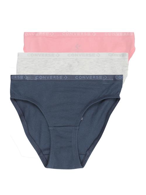 CONVERSE Underbukser 'CLASSIC'  navy / lysegrå / lyserød