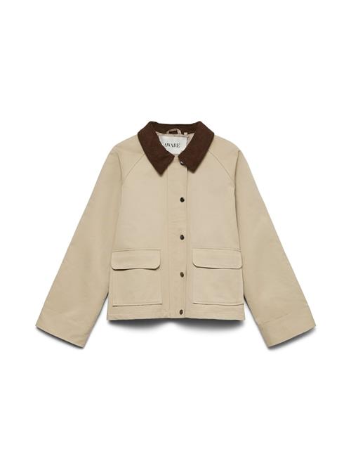 VERO MODA Overgangsjakke  beige / brun