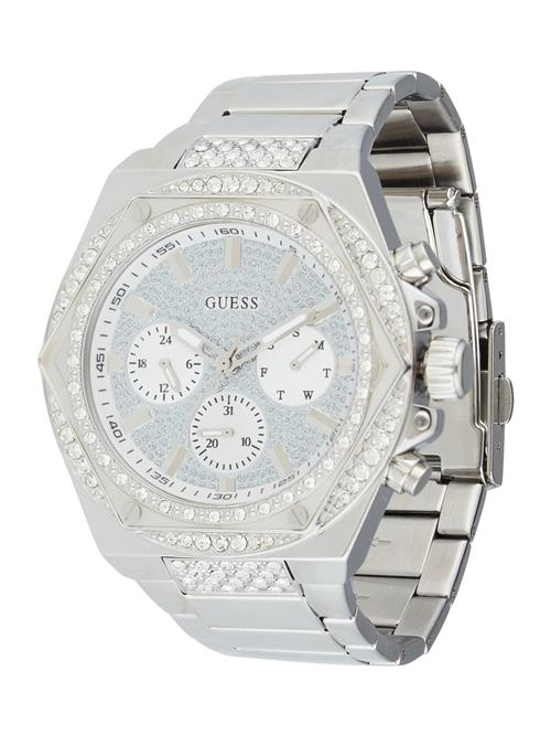 GUESS Analogt ur 'FURY'  sølv