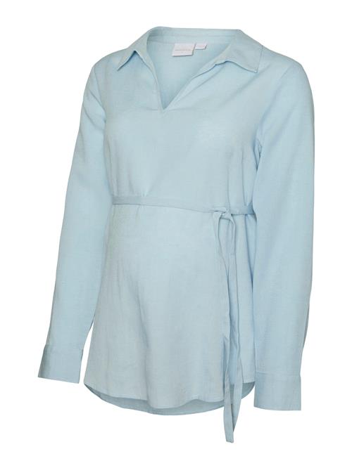 MAMALICIOUS Bluse 'MLPETRA'  lyseblå