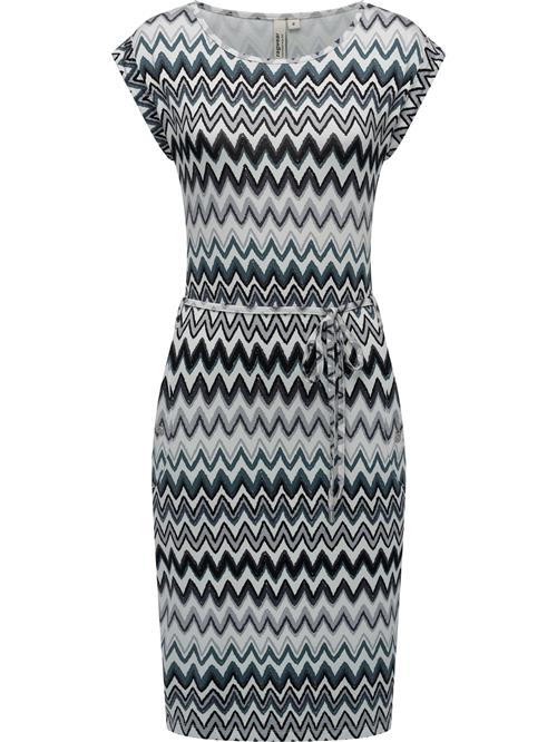 Ragwear Sommerkjole 'Taggien'  lysegrå / petroleum / sort