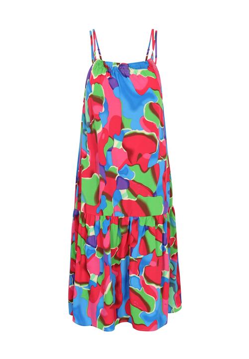 IZIA Kjole  royalblå / grøn / lilla / rød