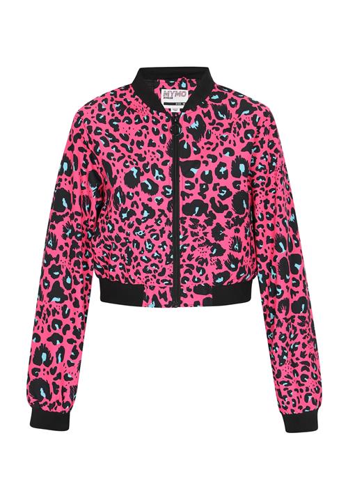 myMo ATHLSR Overgangsjakke  aqua / pink / sort