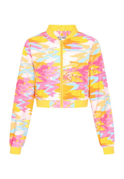 myMo ATHLSR Overgangsjakke  lyseblå / orange / pink / hvid