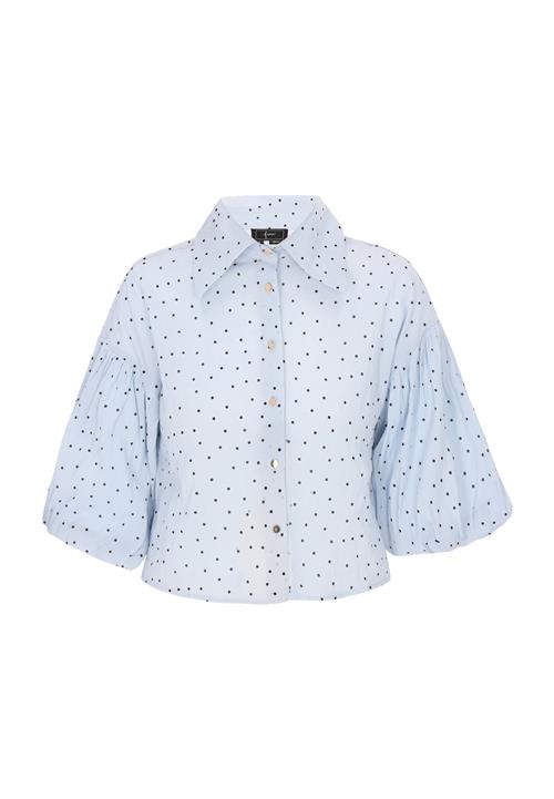 faina Bluse  blå / sort