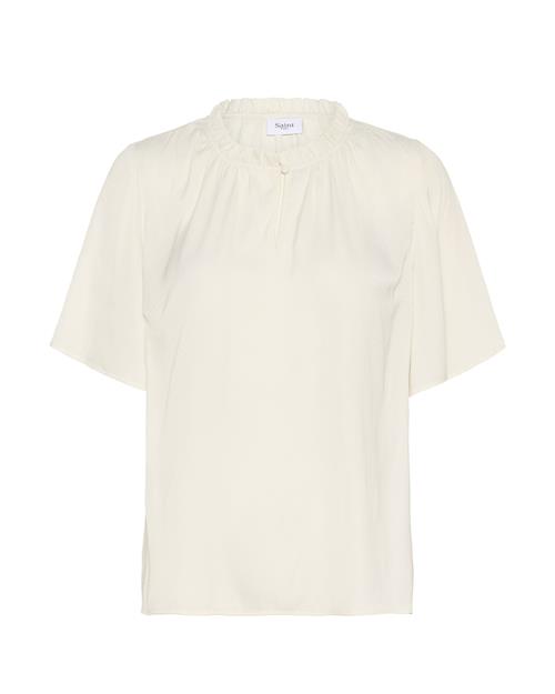 SAINT TROPEZ Bluse 'Briana'  hvid