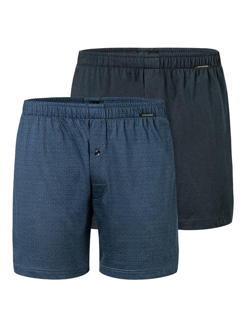 SCHIESSER Boksershorts 'Basic'  mørkeblå / sort