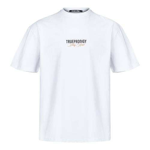 trueprodigy Bluser & t-shirts 'Lou'  orange / sort / hvid