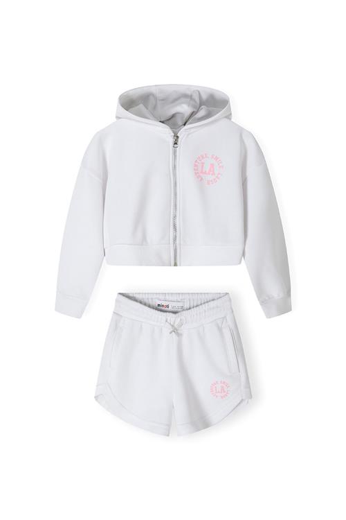 MINOTI Sæt  lyserød / hvid