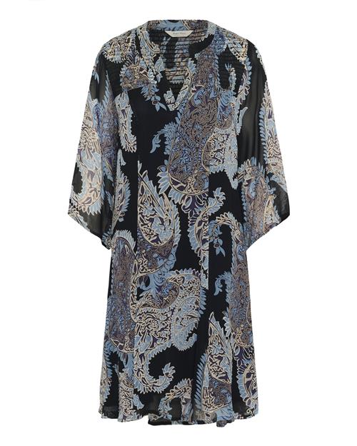 Part Two Kjole 'Elka'  blå / lyseblå / sort