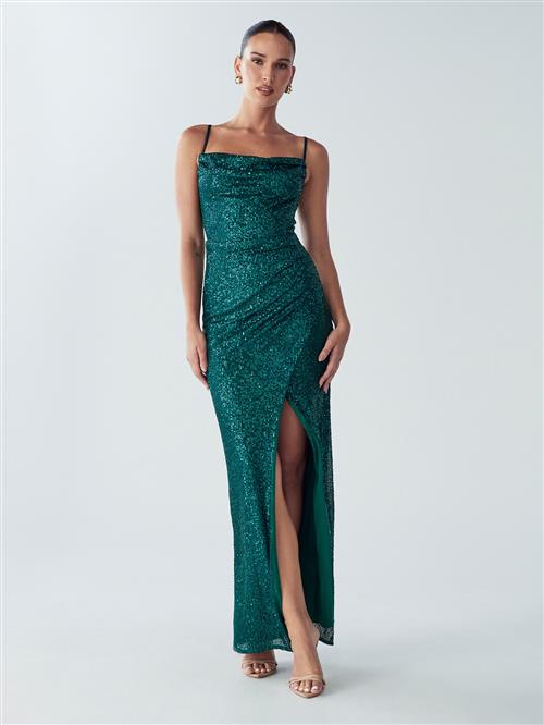 BWLDR Kjole 'Indy'  smaragd