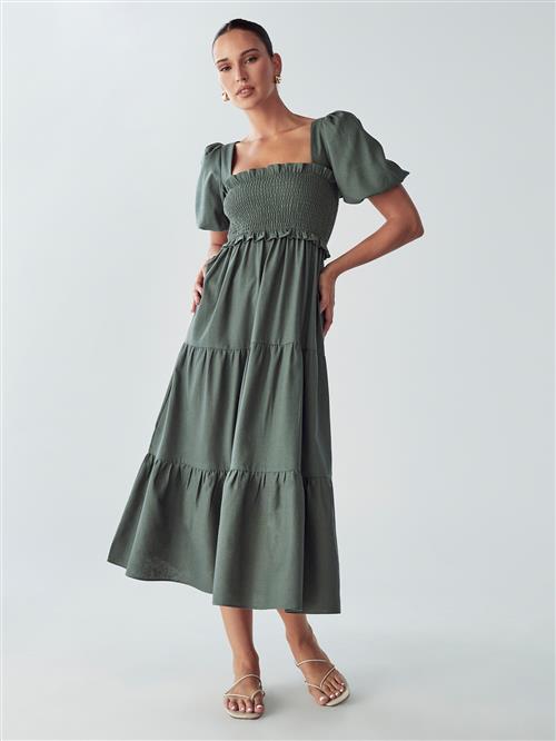 Willa Kjole 'Suzi'  mørkegrøn