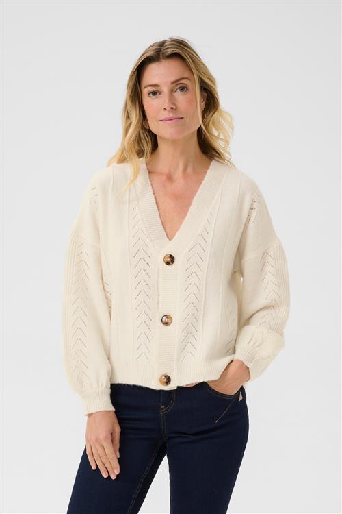 Cream Cardigan 'CR Holiday'  sand