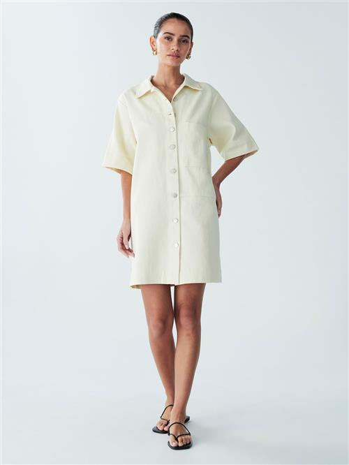 St MRLO Blusekjole 'LEE DENIM SHIRT DRESS'  ecru