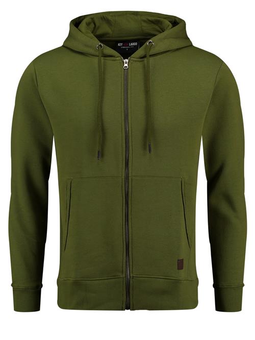 Key Largo Sweatjakke 'CONFIDENCE'  grøn