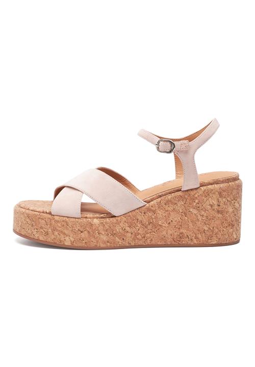 WODEN Pumps  lysebrun / pudder