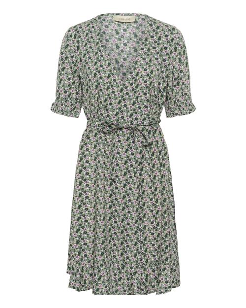 Cream Kjole 'Tiah'  gran / lysegrøn / lys pink / hvid