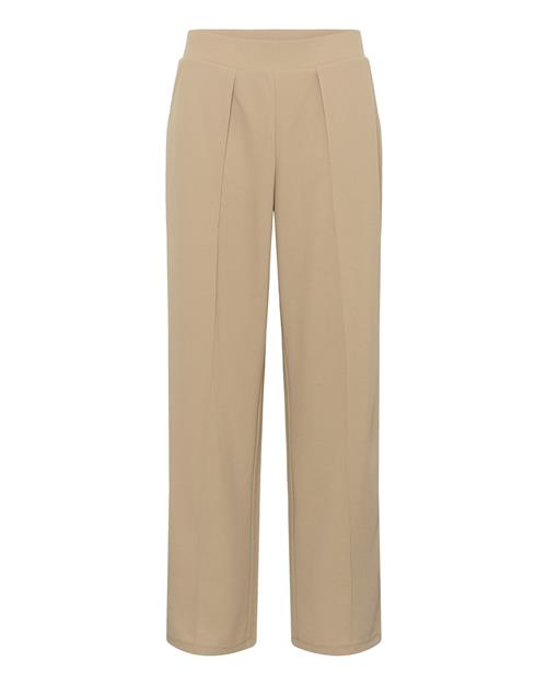 Cream Bukser med fals 'CR Siki'  beige