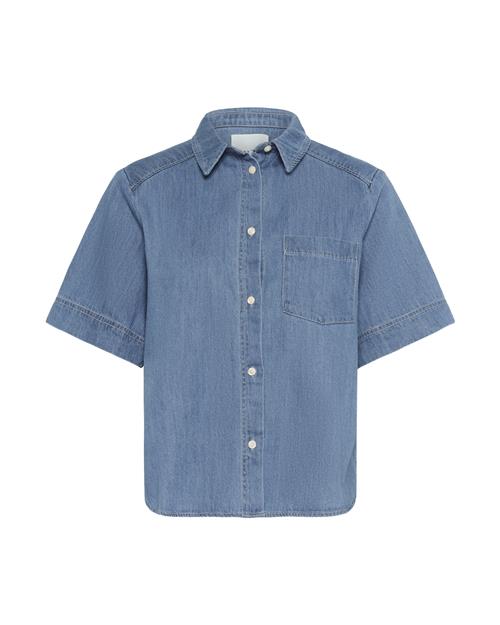 Part Two Bluse 'NiclaPW'  blue denim