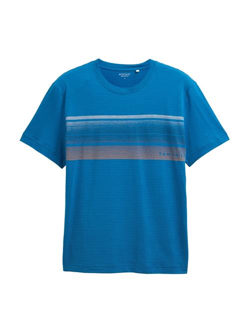 TOM TAILOR Bluser & t-shirts  blå / navy / umbra / hvid