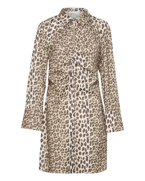 KAREN BY SIMONSEN Kjole 'lrike'  beige / chamois / mørkebeige