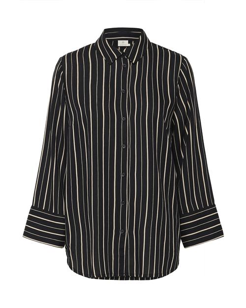 Kaffe Bluse 'Luna'  pudder / sort