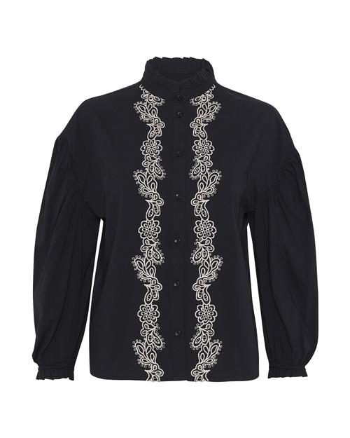 Part Two Bluse 'NurtaPW'  sort / hvid