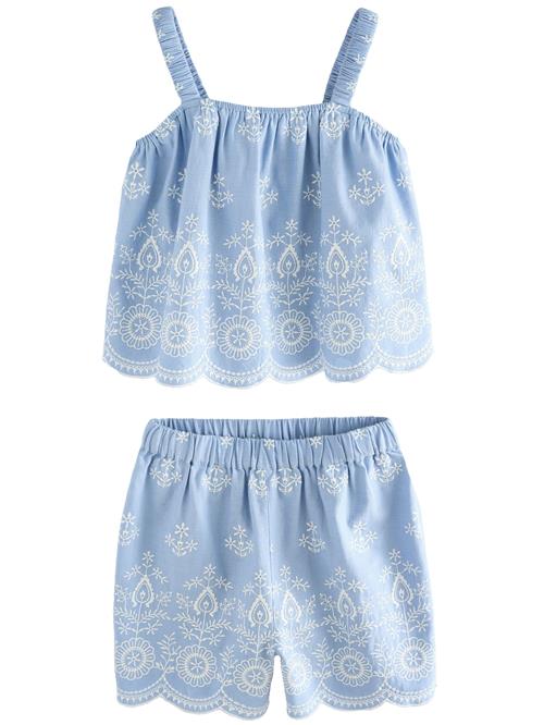 Next Sæt  blå / hvid