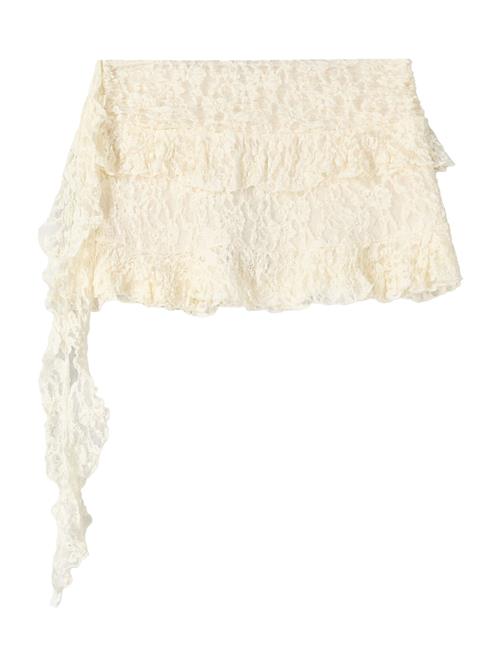 Bershka Nederdel  creme