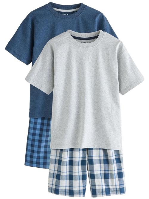 Next Nattøj  navy / azur / lysegrå / hvid