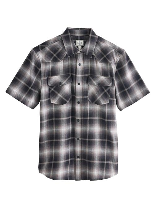 Next Skjorte  mørkebeige / sort / hvid