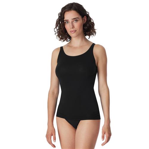 SCHIESSER Undertrøje  sort