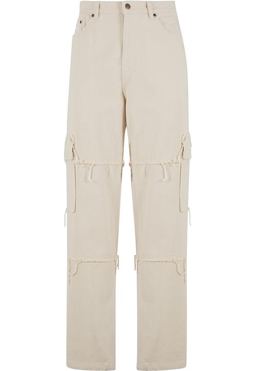 Karl Kani Cargobukser  creme / hvid