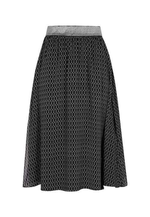 DreiMaster Klassik Nederdel 'Classic Look'  grå / sort