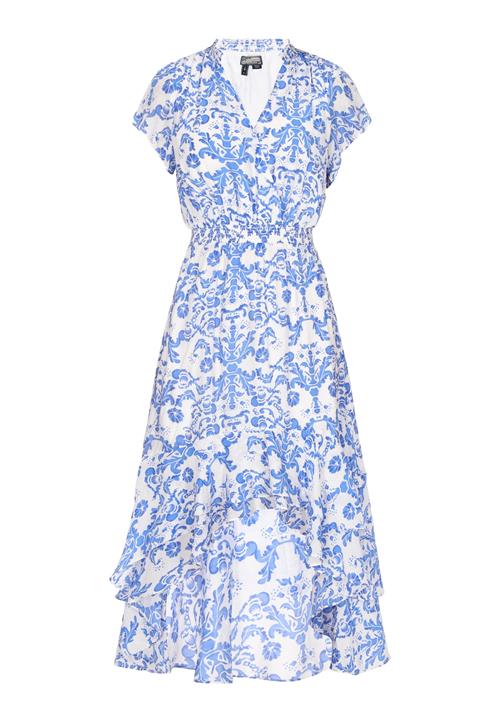 DreiMaster Vintage Kjole  lyseblå / hvid