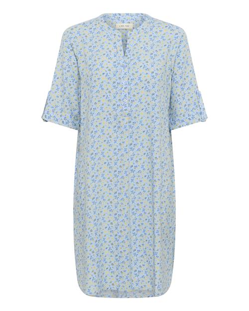 Cream Blusekjole 'CRTiah'  blå / lyseblå / gul / grøn