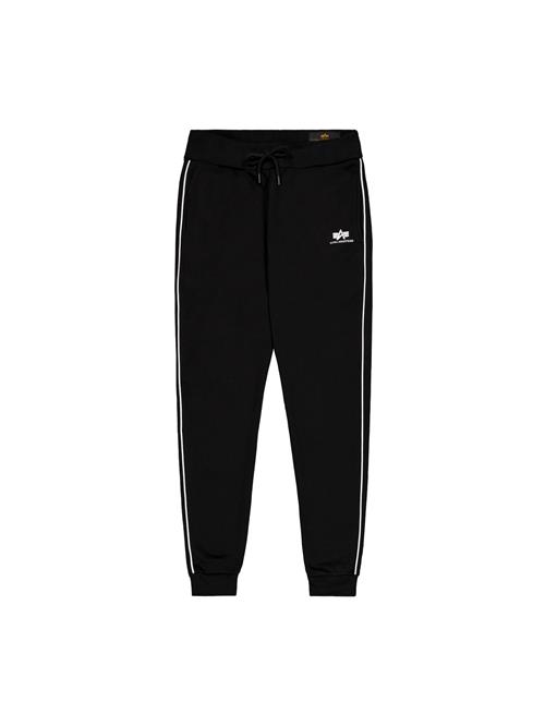 ALPHA INDUSTRIES Bukser  sort / hvid