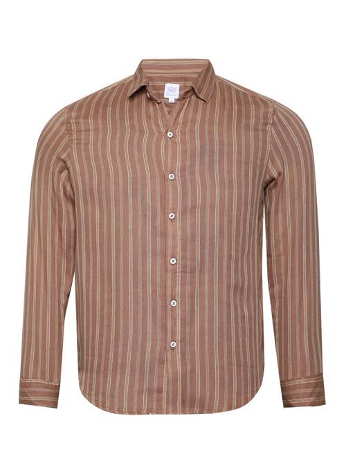 Campus Sutra Skjorte ' Wilfreda '  brun-meleret